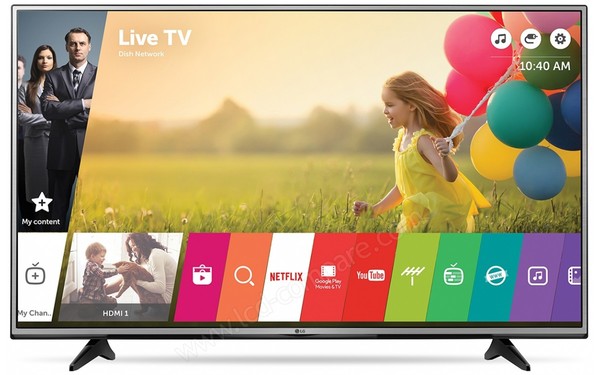 LG 55UH605V - Vue de face