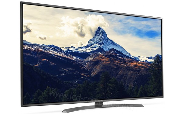 LG 55UH661V Import EU - Vue 3/4 gauche