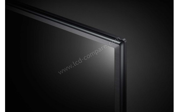 LG 55UM7000 - Zoom sur le coin sup&eacute;rieur droit