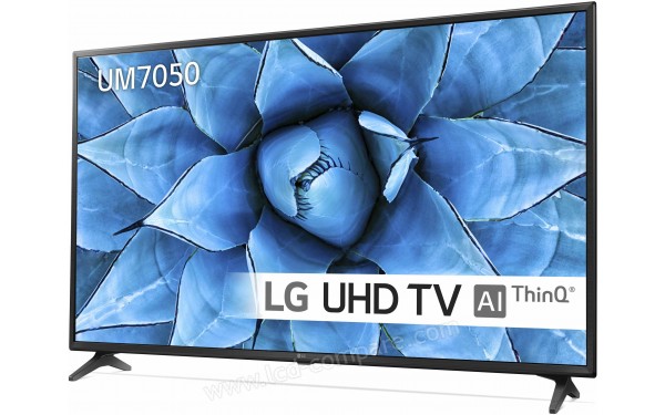 LG 55UM7050PLC.API - Vue 3/4 droite