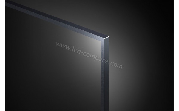 LG 55UM7400 - Zoom sur le coin sup&eacute;rieur droit