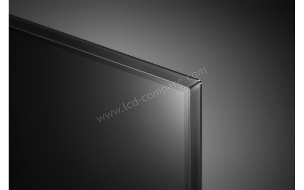 LG 55UM7660 - Zoom sur le coin sup&eacute;rieur droit