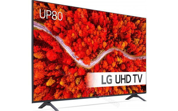 LG 55UP80006LR - Vue 3/4 gauche