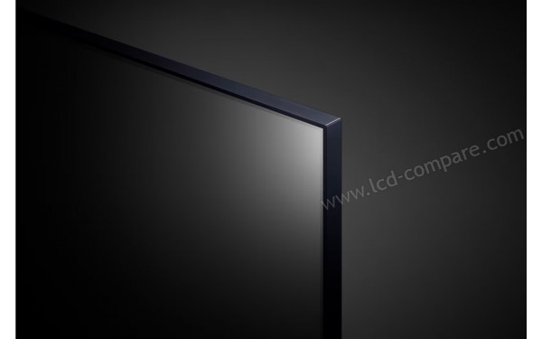 LG 55UT80003 - Zoom sur le coin sup&eacute;rieur droit