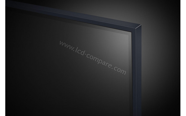 LG 55UT9100 - Zoom sur le coin sup&eacute;rieur droit