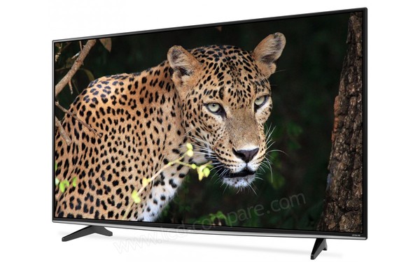 LG 58UF830V - Vue 3/4 droite