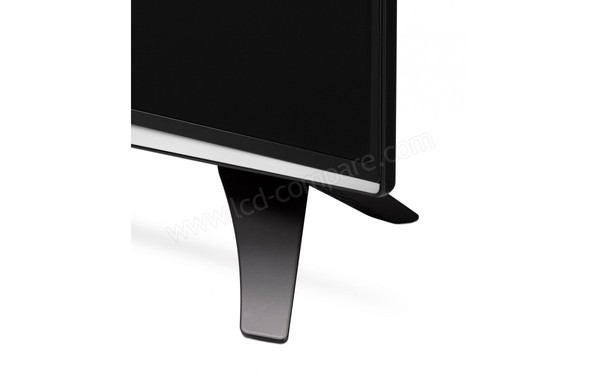 LG 58UH635V Import EU - Zoom sur le coin inf&eacute;rieur droit