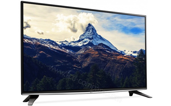 LG 58UH635V - Vue 3/4 gauche