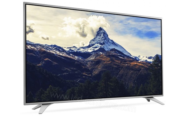 LG 60UH650V - Vue 3/4 gauche