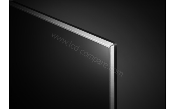 LG 60UJ651V Import EU - Zoom sur le coin sup&eacute;rieur droit