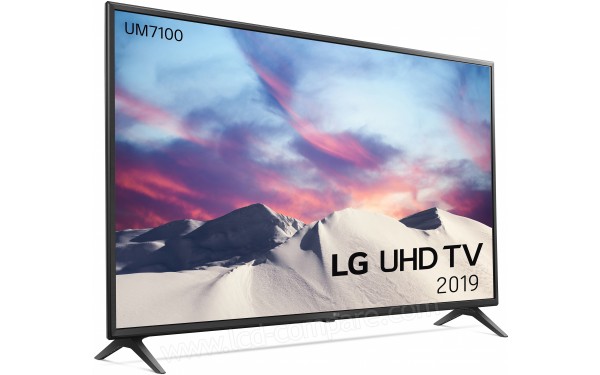 LG 60UM7100 Import EU - Vue 3/4 gauche