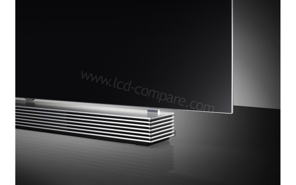 LG 65EF980V - Zoom sur le coin inf&eacute;rieur droit