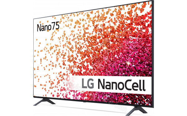 LG 65NANO756PR - Vue 3/4 droite