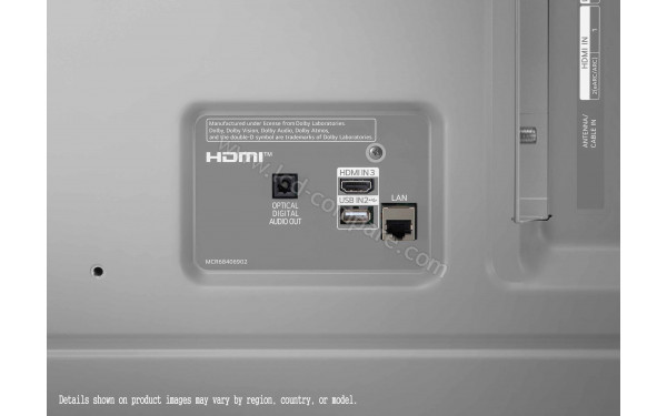 LG 65NANO77 - Connectiques