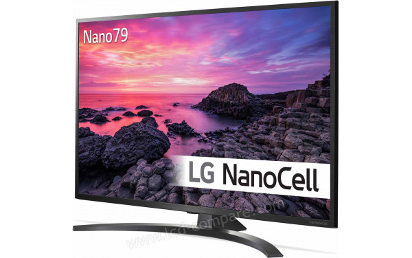 LG 65NANO793NE - Vue 3/4 droite