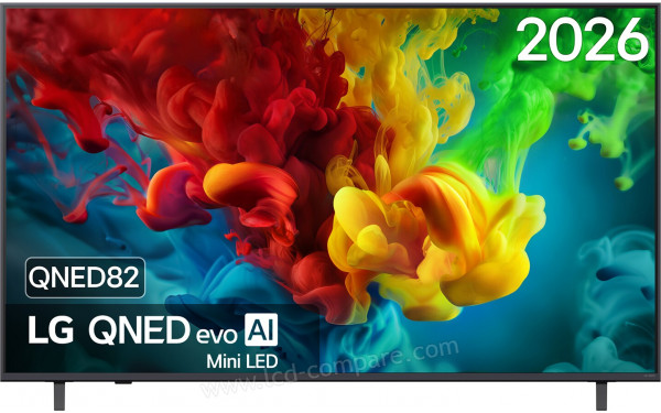 LG 65QNED82B - Vue de face