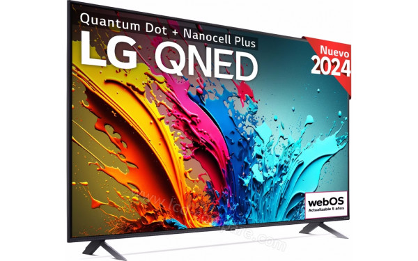 LG 65QNED85 2024 - Vue 3/4 gauche