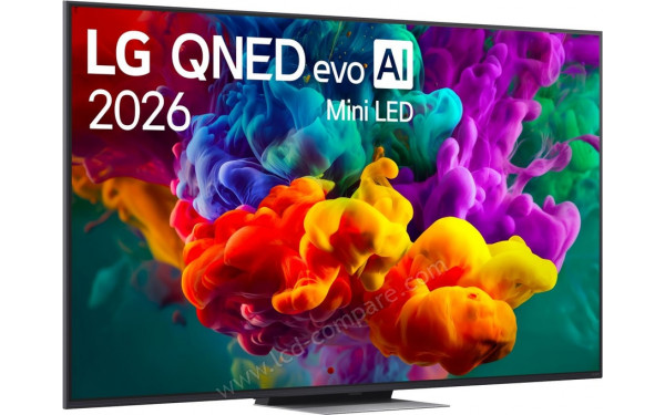LG 65QNED86B - Vue 3/4 gauche