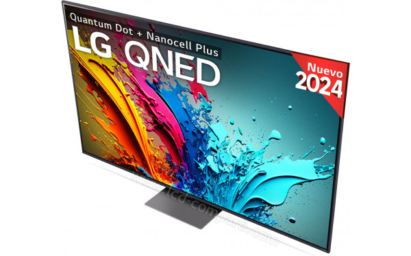 LG 65QNED87 2024 - Vue en plong&eacute;e
