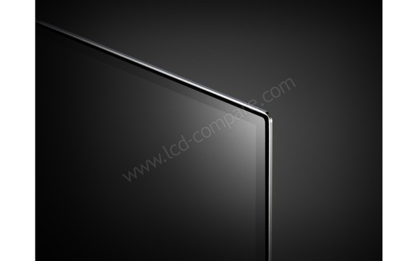 LG 65SJ950V - Zoom sur le coin sup&eacute;rieur droit