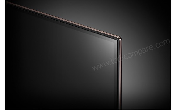 LG 65SK9500 - Zoom sur l'angle sup&eacute;rieur droit