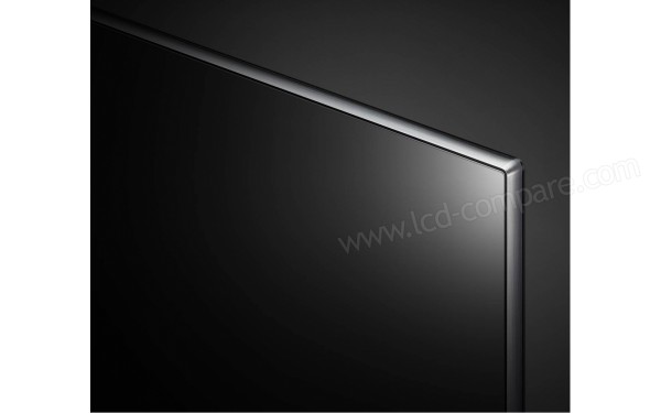 LG 65SM8600 - Zoom sur le coin sup&eacute;rieur droit