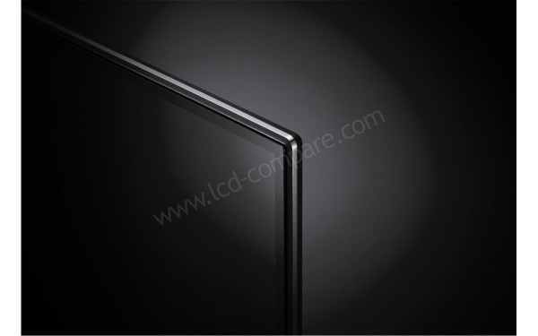 LG 65SM9010 - Zoom sur le coin sup&eacute;rieur droit