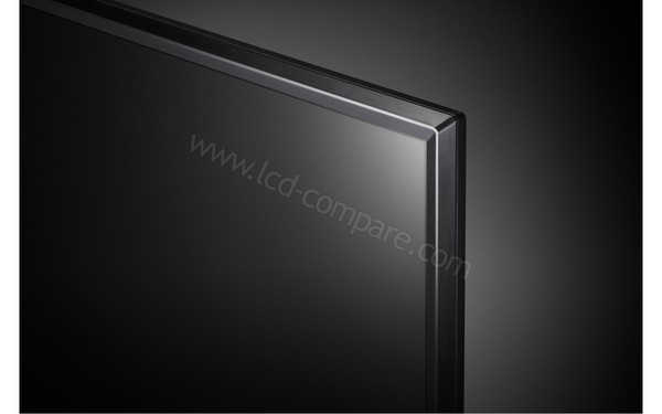 LG 65UK6470 - Zoom sur le coin sup&eacute;rieur droit