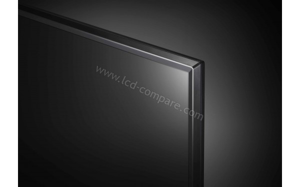 LG 65UM7050 - Zoom sur le coin sup&eacute;rieur droit