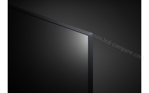 LG 65UP7800 - Zoom sur le coin sup&eacute;rieur droit