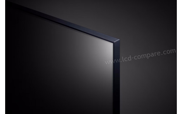 LG 65UR81006LJ.API - Zoom sur le coin sup&eacute;rieur droit