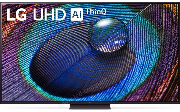 LG 65UR9100 - Vue 3/4 gauche