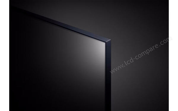 LG 65UT8100 - Zoom sur le coin sup&eacute;rieur droit