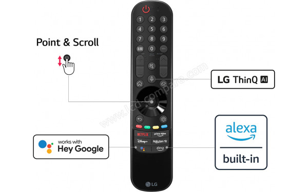 LG 70NANO76 - T&eacute;l&eacute;commande