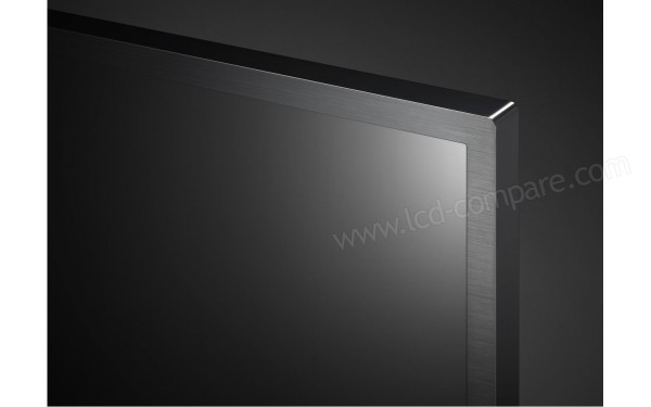 LG 70UM7450 - Zoom sur le coin sup&eacute;rieur droit