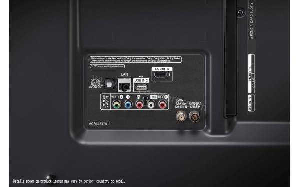 LG 70UN7000 - Connectiques