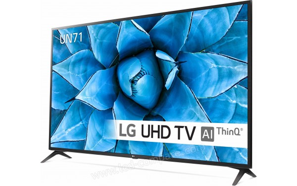 LG 70UN7000 - Vue 3/4 droite