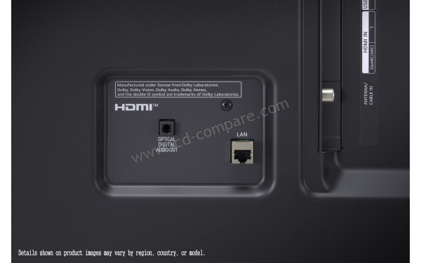 LG 70UP7700 - Connectiques