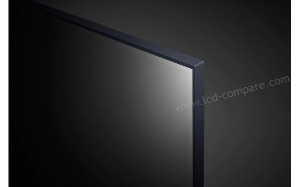 LG 70UP81003 - Zoom sur le coin sup&eacute;rieur droit