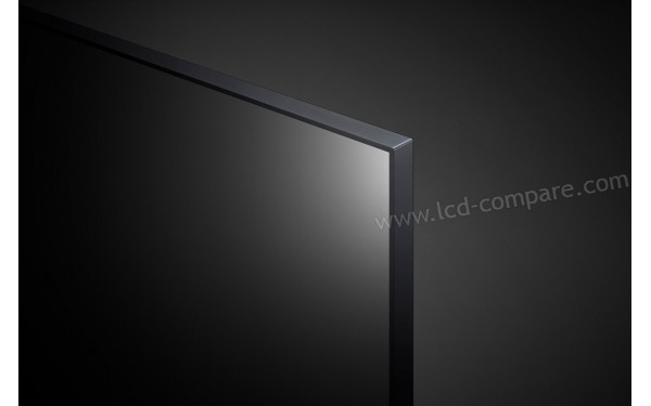 LG 70UQ8100 - Zoom sur le coin sup&eacute;rieur droit