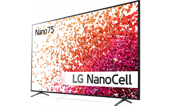 LG 75NANO75 - Vue 3/4 droite