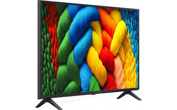 LG 75NANO80A - Vue 3/4 gauche