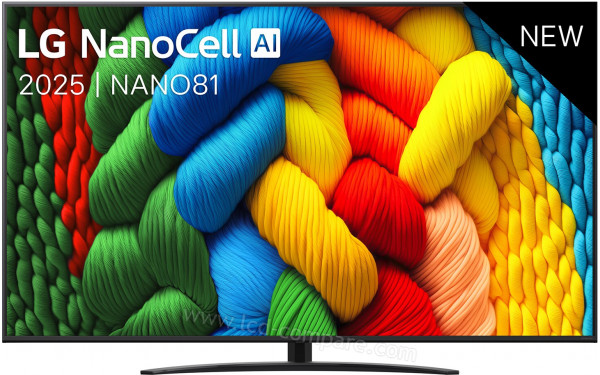 LG 75NANO81A6A.API - Vue de face