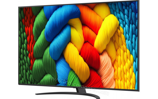 LG 75NANO81A - Vue 3/4 droite