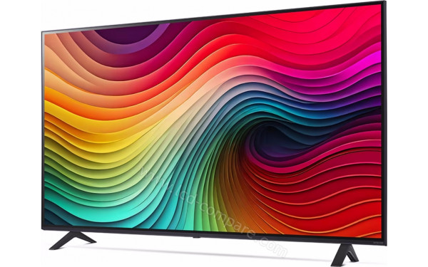 LG 75NANO81 2024 - Vue 3/4 droite