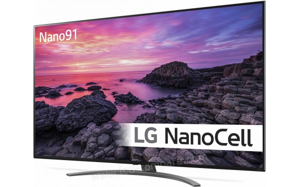 LG 75NANO91 - Vue 3/4 droite