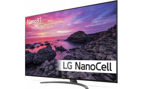 LG 75NANO91 - Vue 3/4 droite