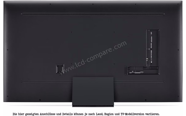 LG 75QNED82 2023 - Vue de l'arri&egrave;re