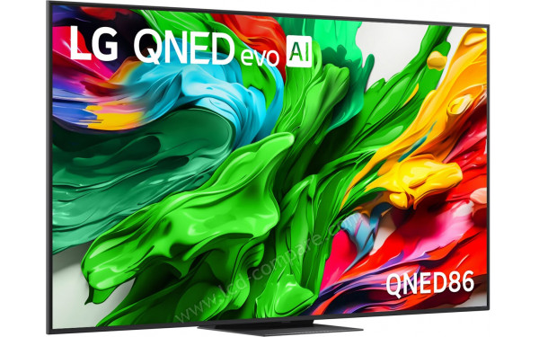 LG 75QNED86A6A.API - Vue 3/4 gauche