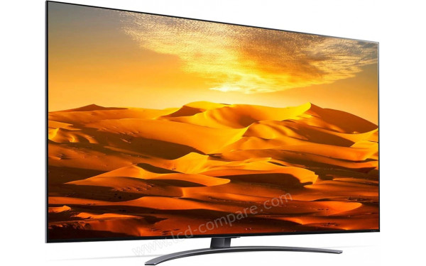 LG 75QNED91 2022 - Vue 3/4 gauche